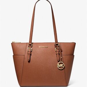 New Michael Kors Shoulder Bag - Tan Leather